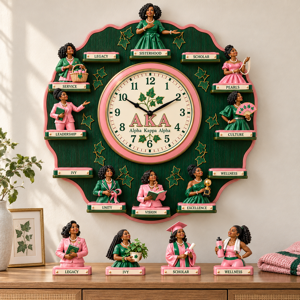 AKA Premium Mascot Sculpture Clock Collection PTKL
