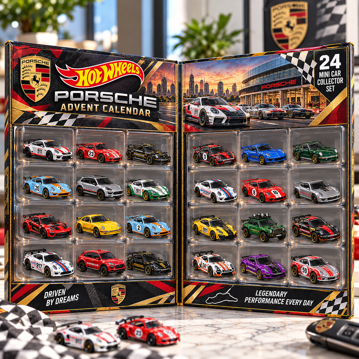 POCE Premium Mini Car Advent Calendar NTNA