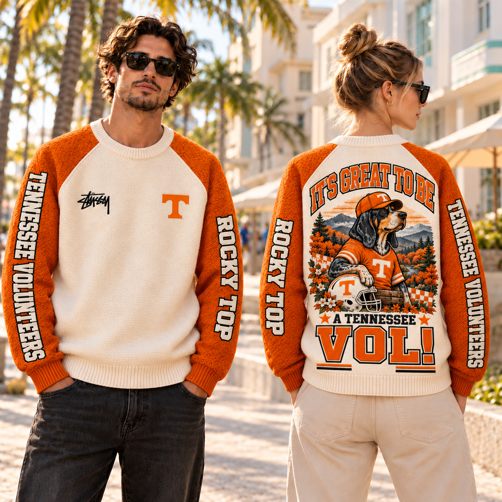 TVF Embroidered Knit Sweater DNBN