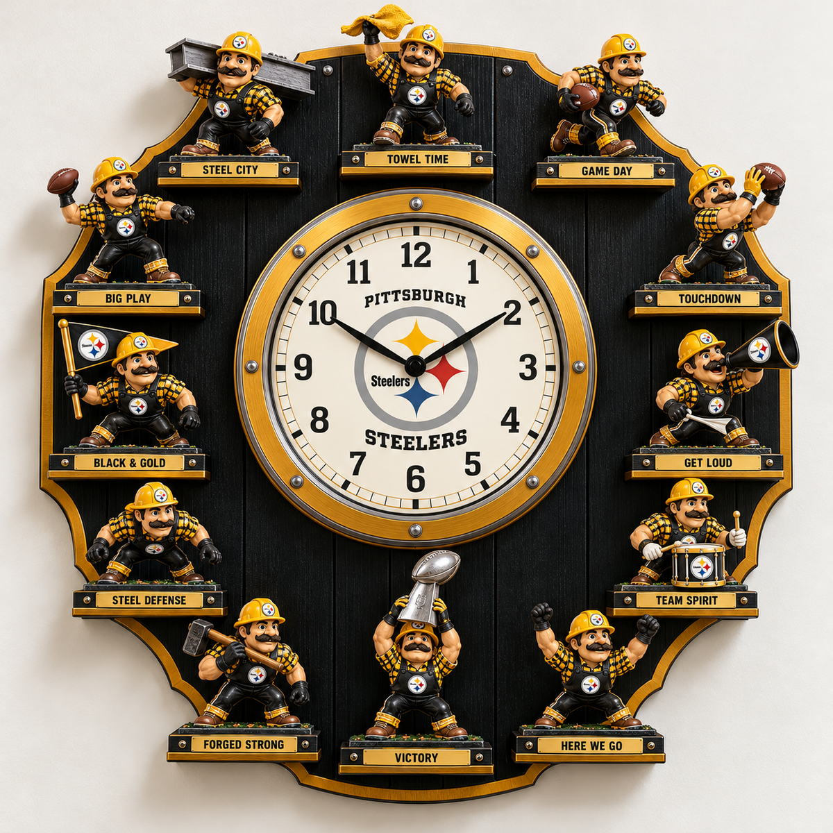 PBS Premium Mascot Sculpture Clock Collection PTKL