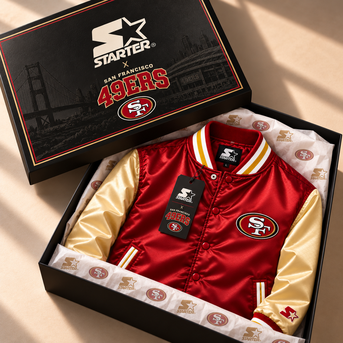 SF49 Premium Varsity Bomber Jacket BMD