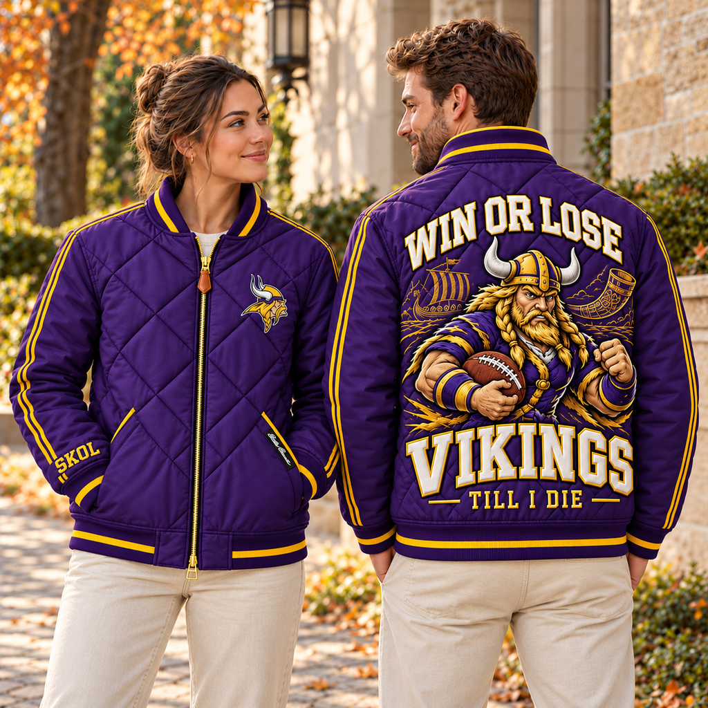MNVK Premium Classic Quilted Bomber Jacket TMH