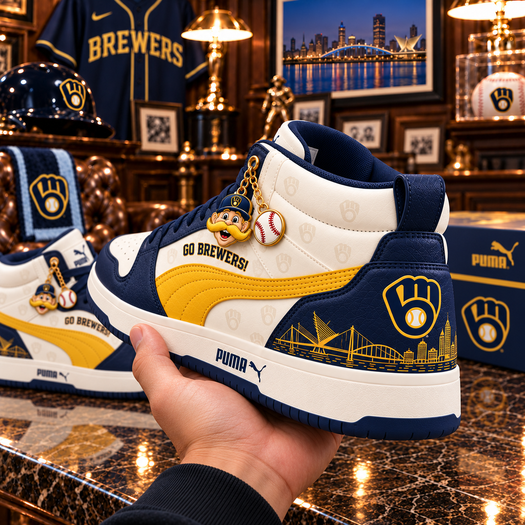 MLKB Premium Mid-Top Sneakers with Charms PNPA