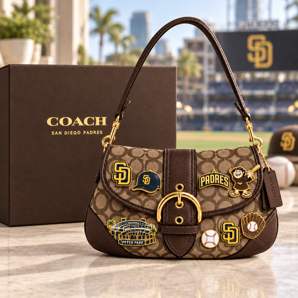 San Diego Padres Soho Bag With Charm