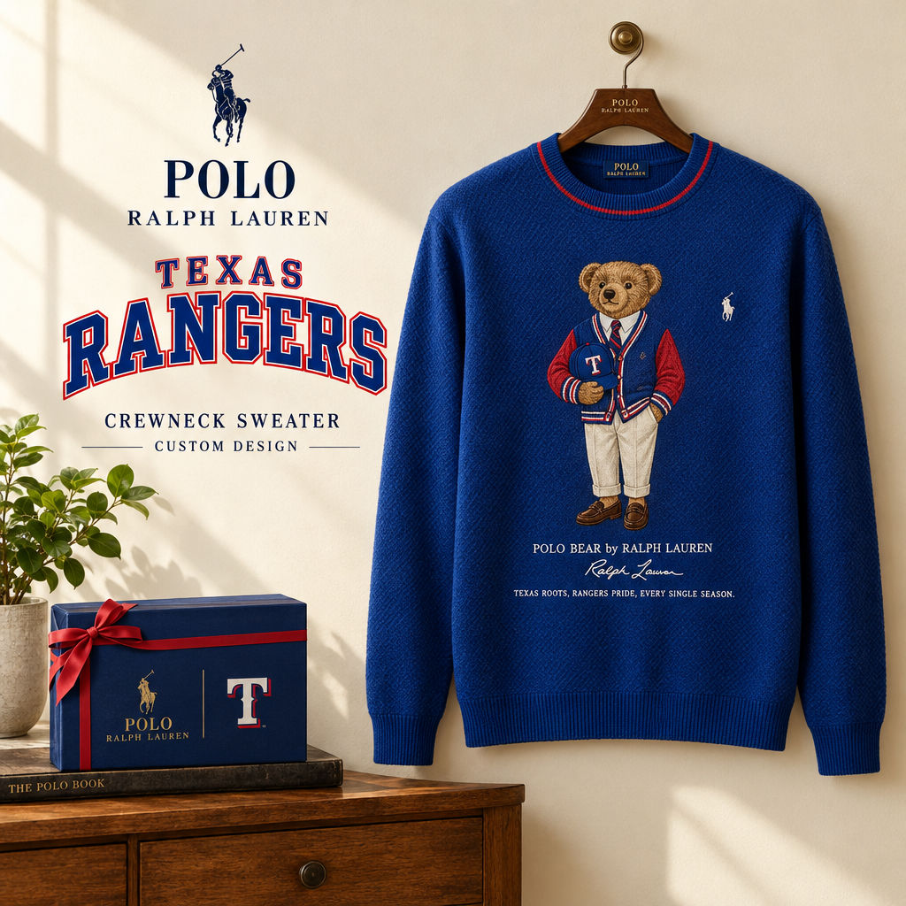 Texas Rangers Premium Crewneck Sweater